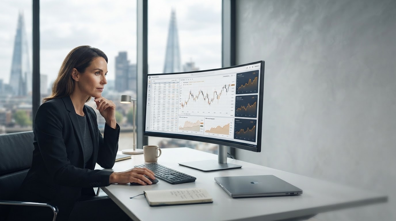 Frost Coinex AI trading terminal displaying real-time market data and strategy signals